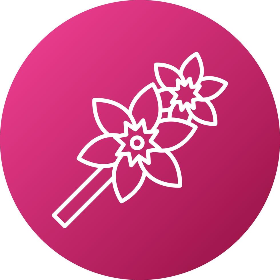 Delphinium Icon Style vector