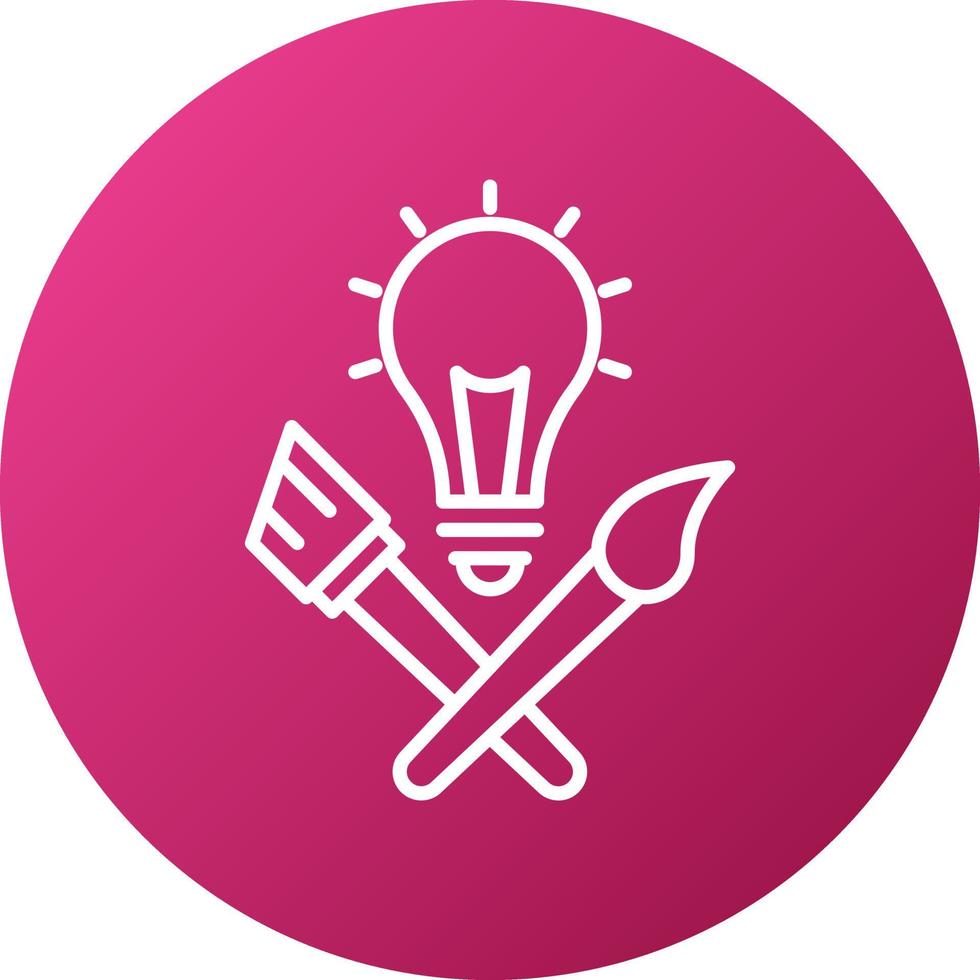 Creative Workshop Icon Style vector