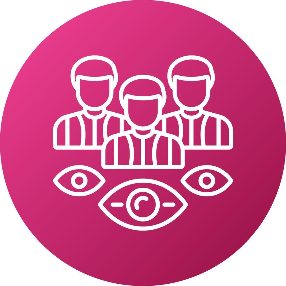 Spectator Icon Style vector