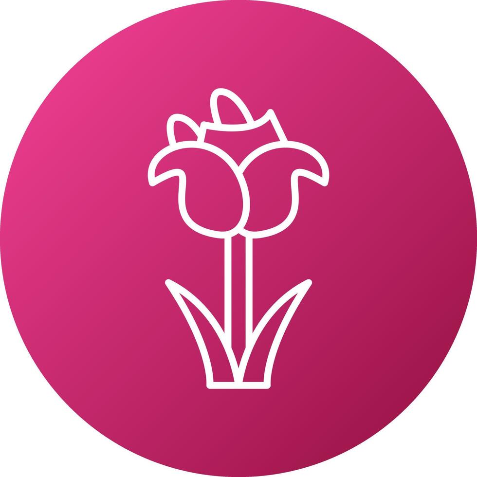 Tulip Icon Style vector