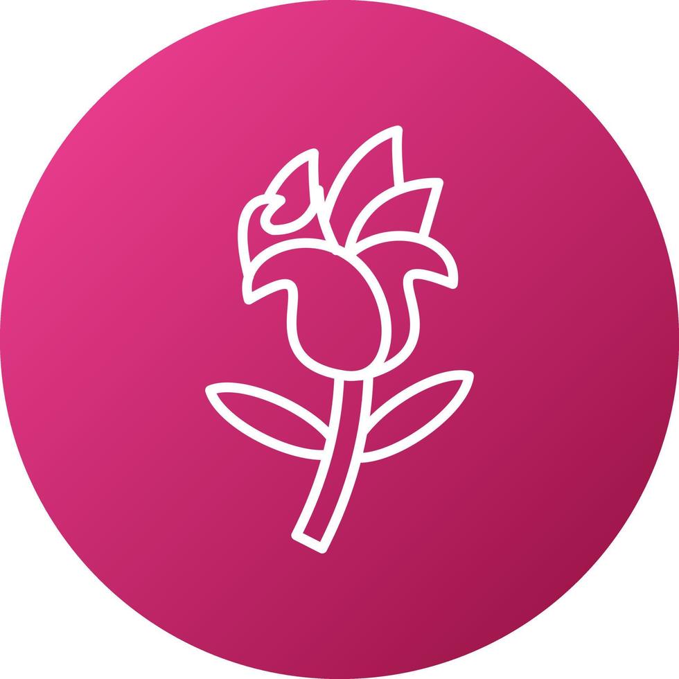 Rose Icon Style vector