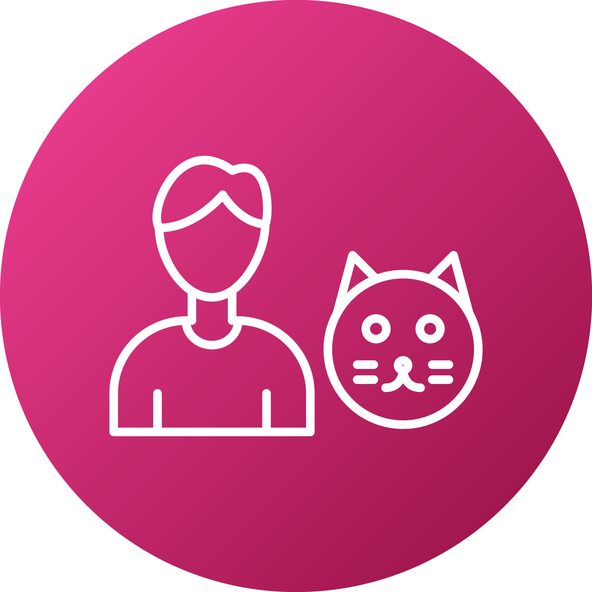 Animal Handler Male Icon Style 21526274 Vector Art at Vecteezy