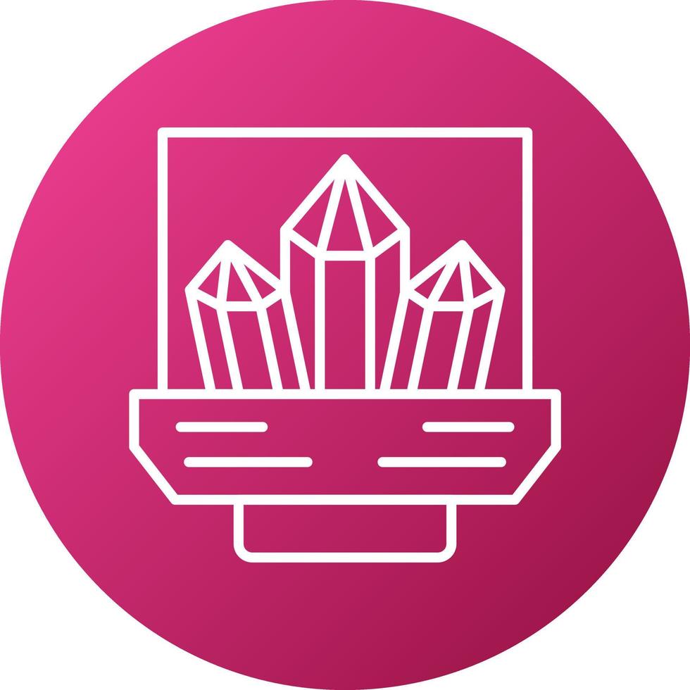 Geological Museum Icon Style vector
