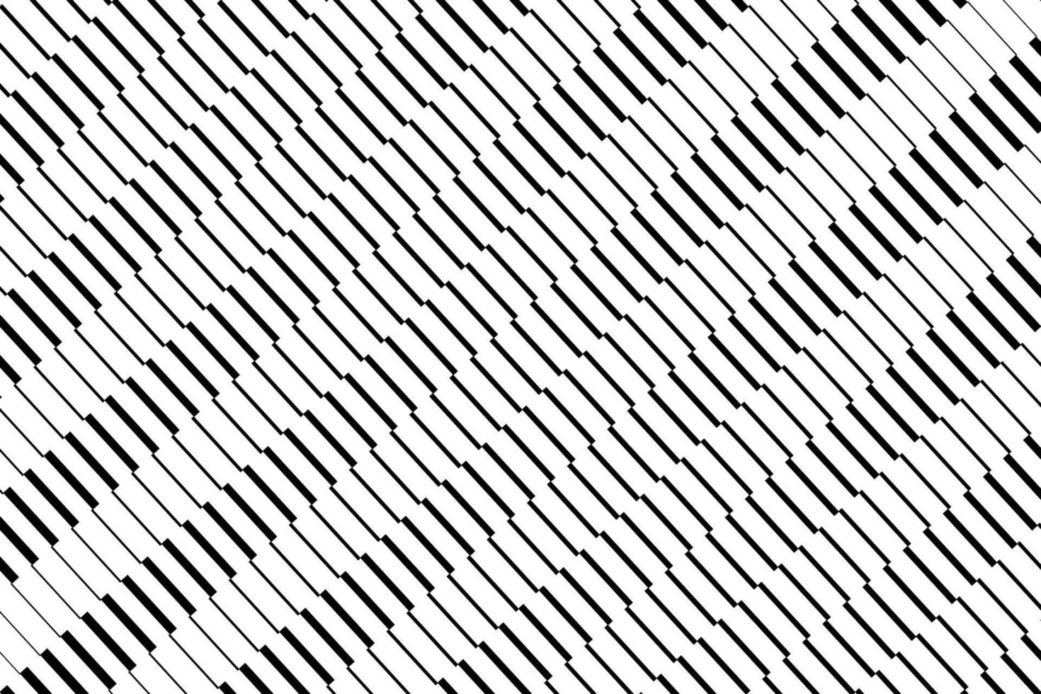 abstract black zigzag diagonal stripe lines pattern design. vector