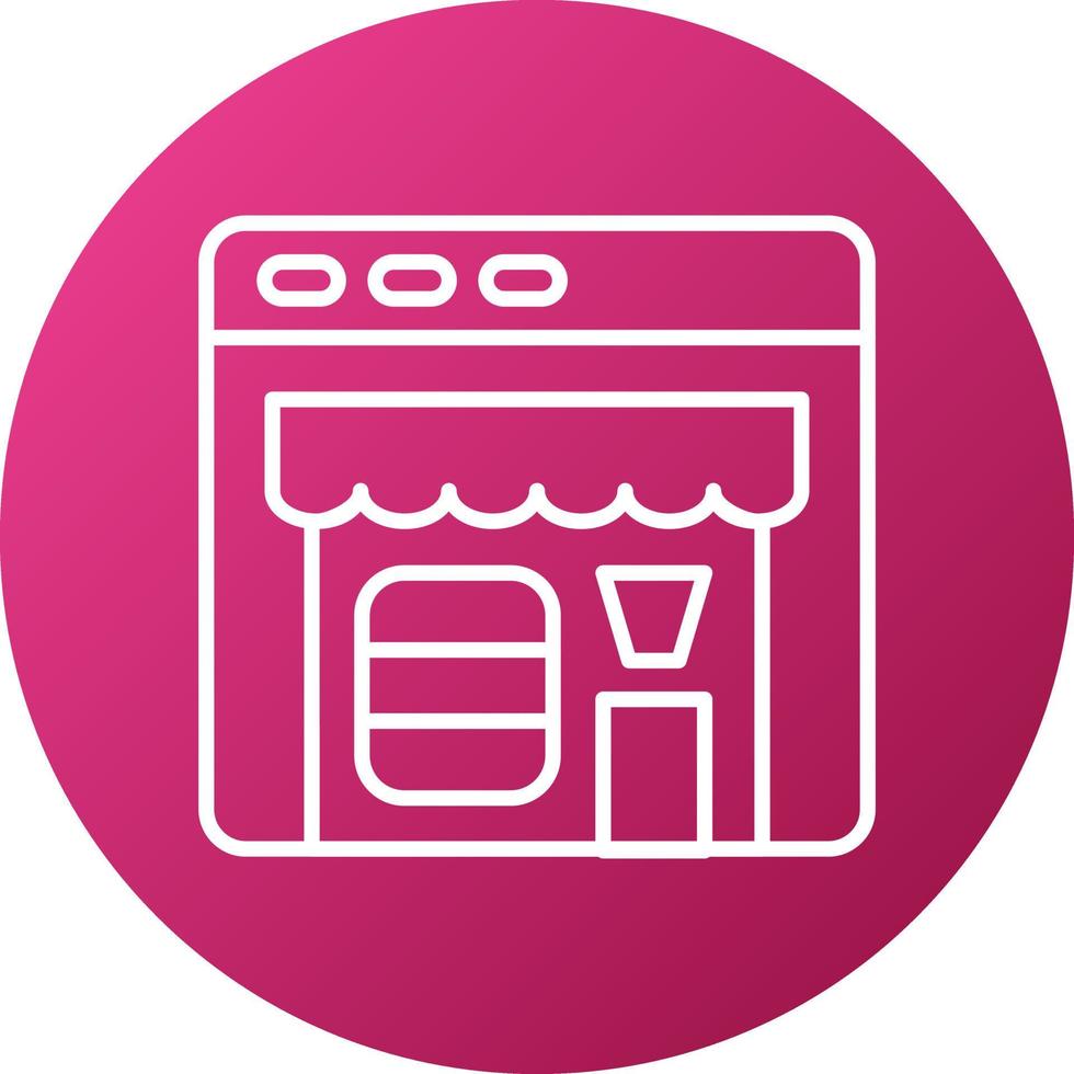 Ecommerce Icon Style vector