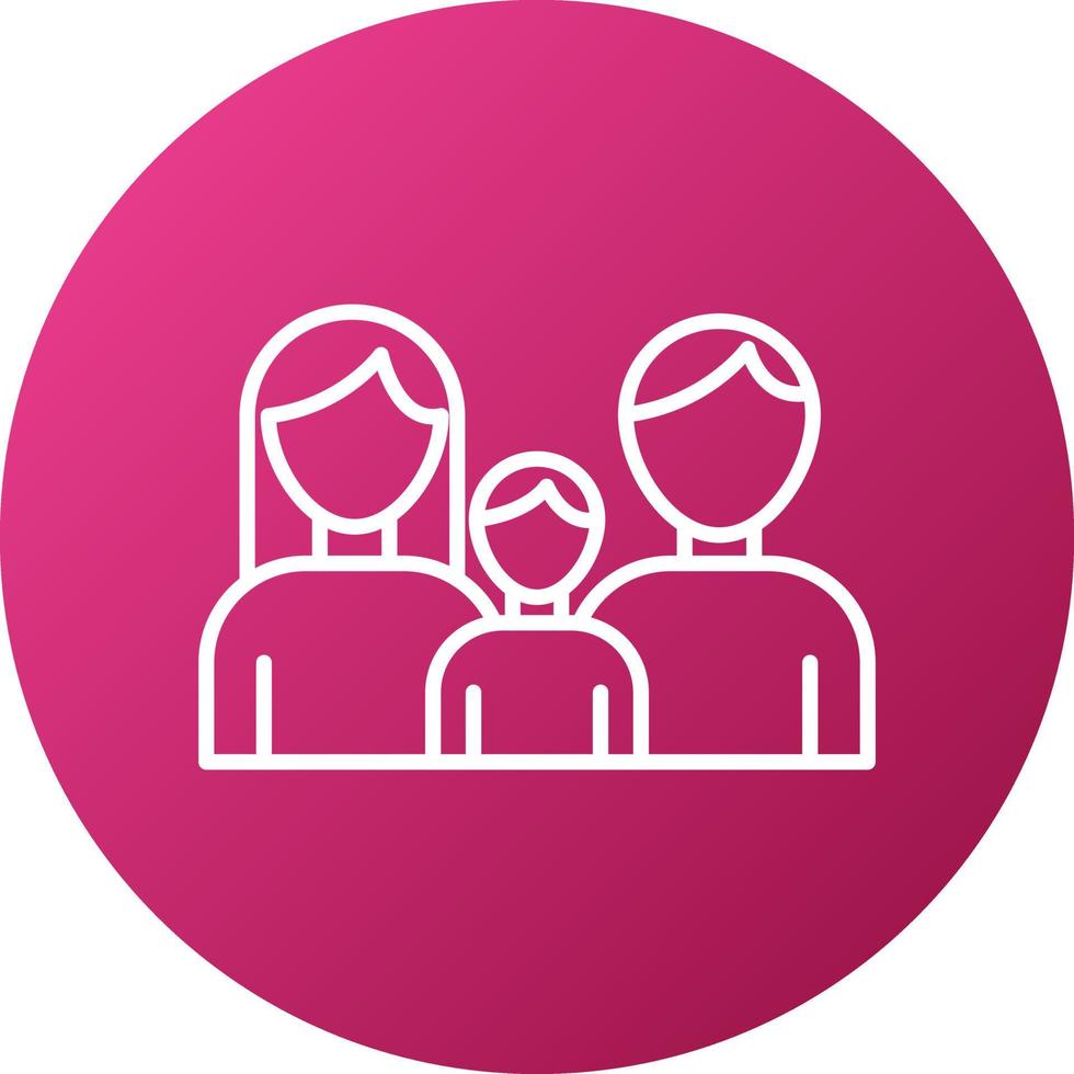 Family Icon Style vector