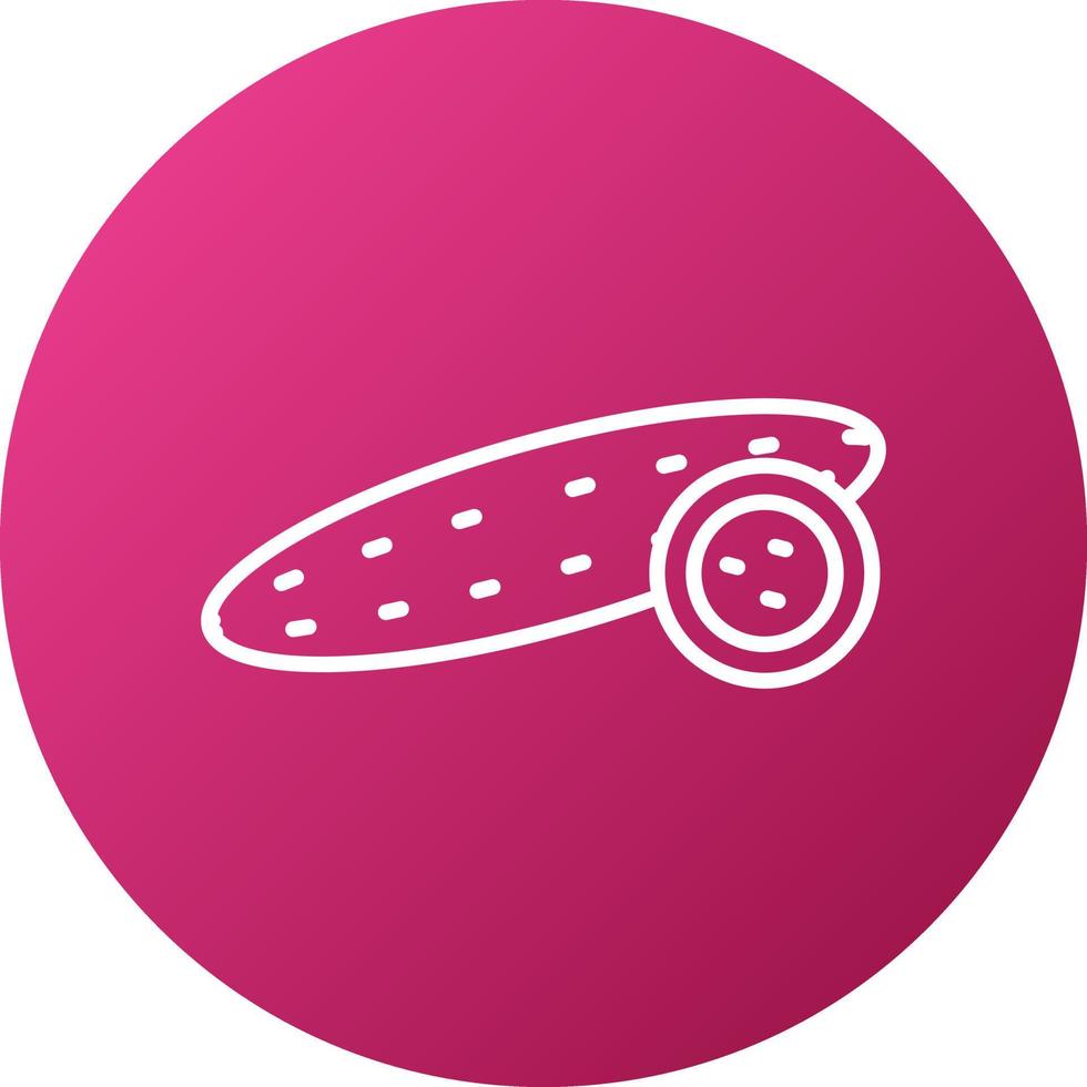 Cucumber Icon Style vector