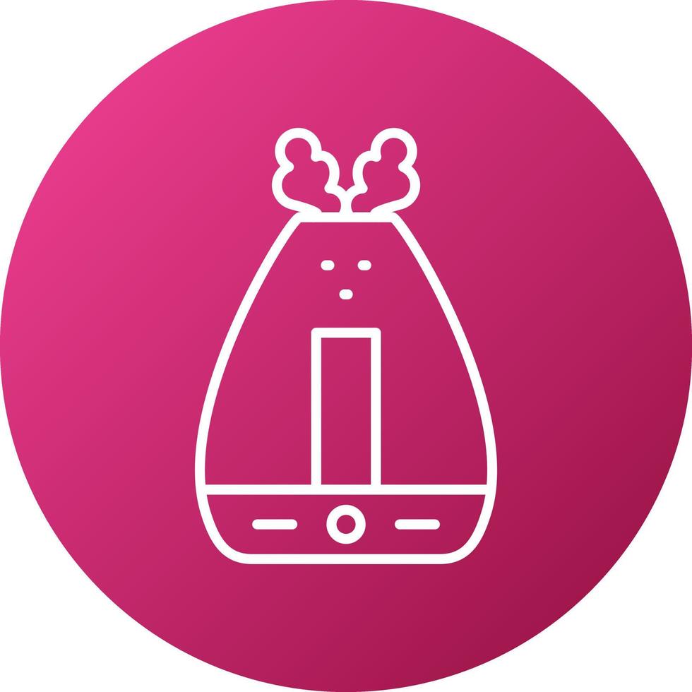 humidificador icono estilo vector