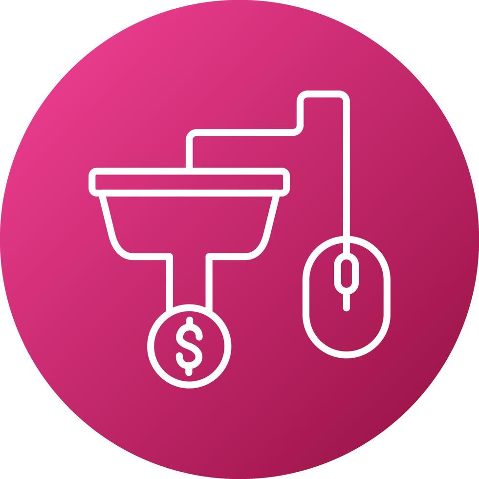 Cost per acquisition icon style 21526999 vector art at vecteezy