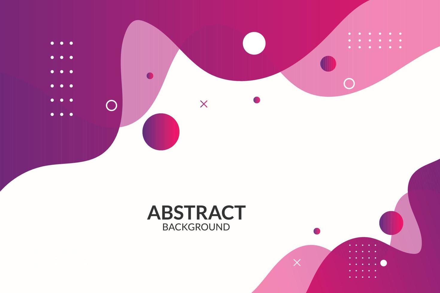 abstract pink and purple gradient background dynamic shapes vector design.
