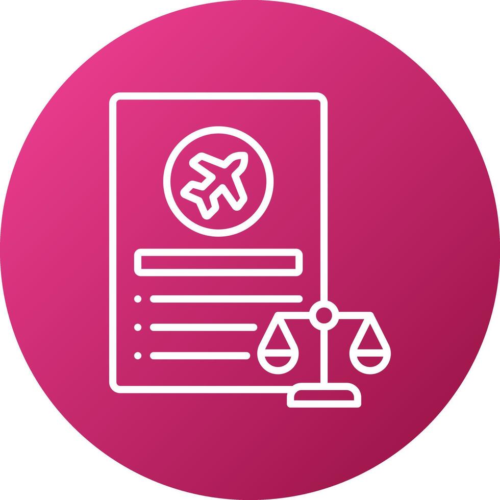 Legalities Icon Style vector