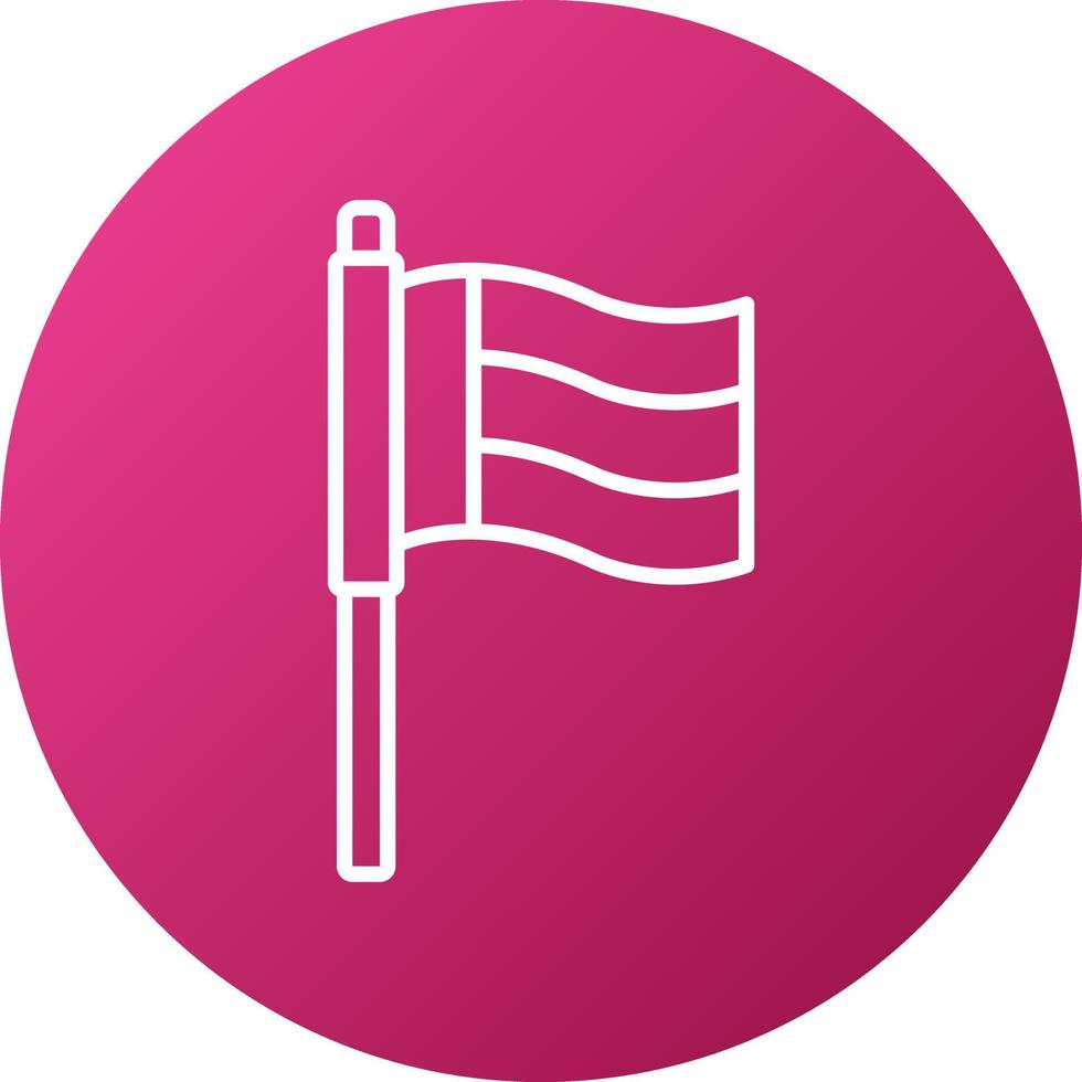 Dubai Flag Icon Style vector
