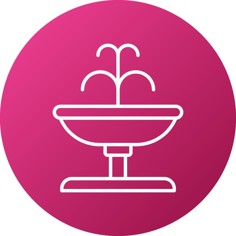 Fountain Icon Style vector