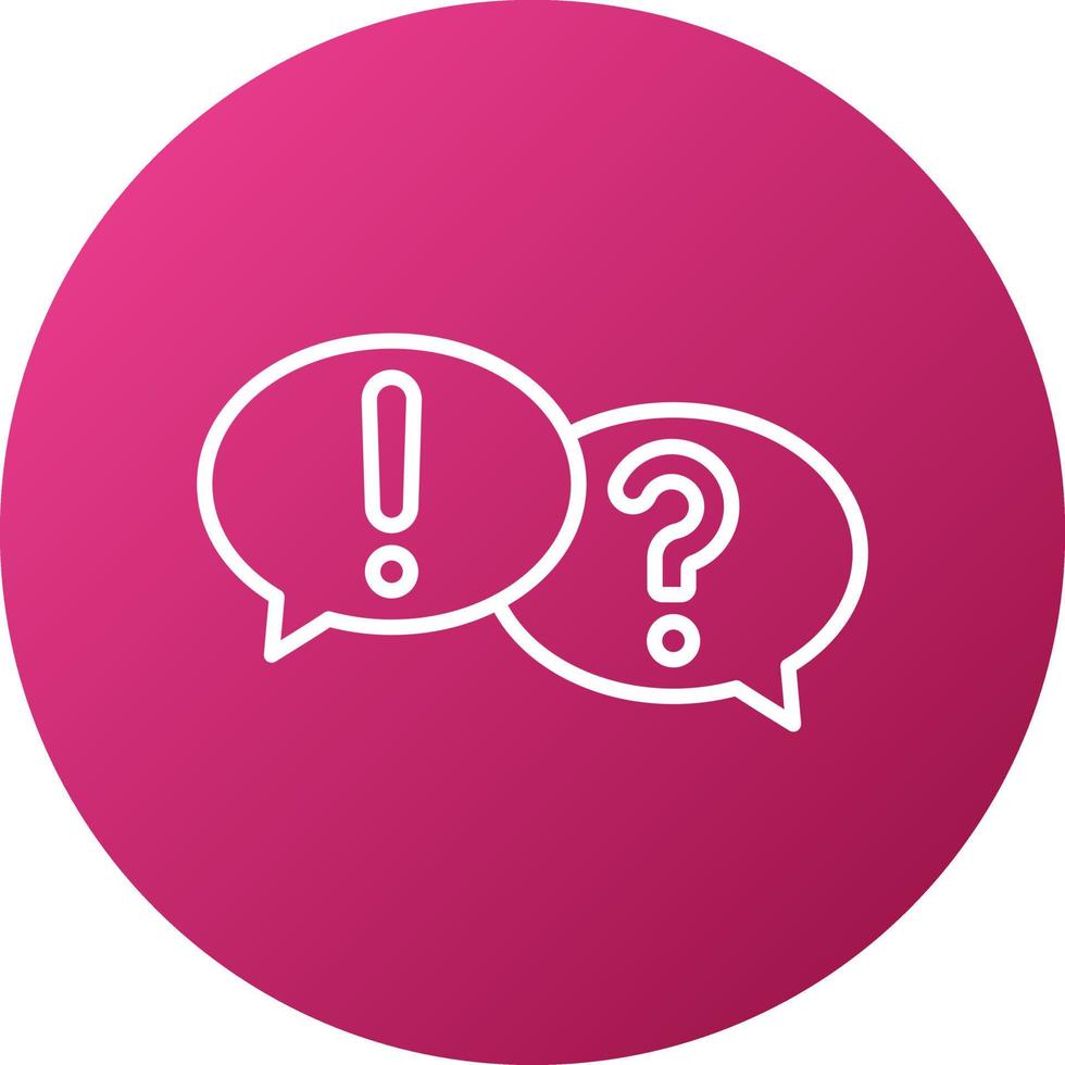 Language Barrier Icon Style vector