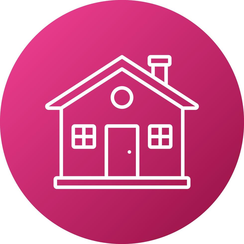 Cabin Icon Style vector