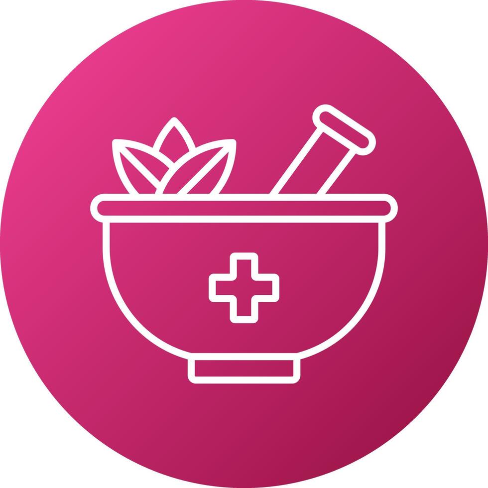 Herbal Treatment Icon Style vector