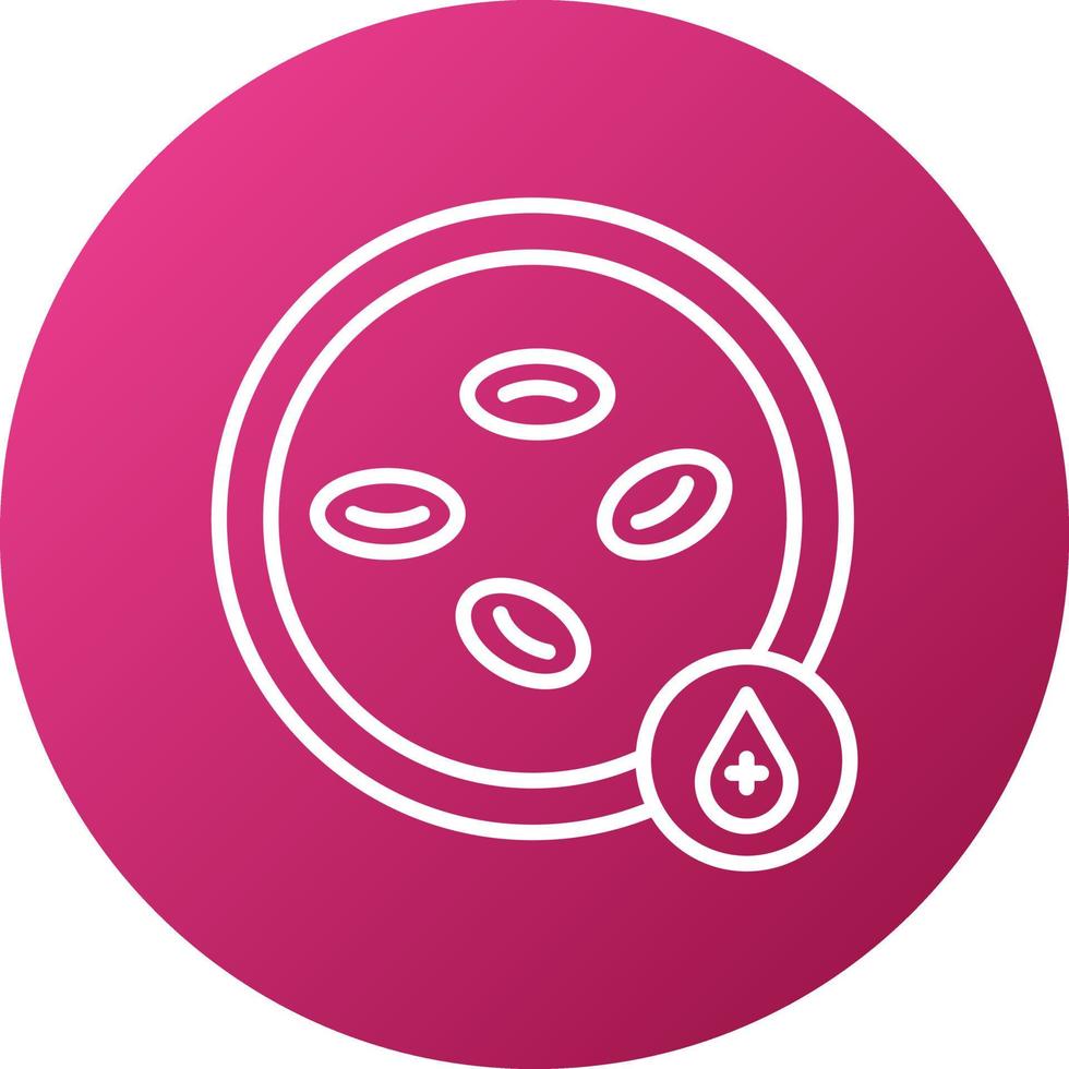 Hematology Icon Style vector