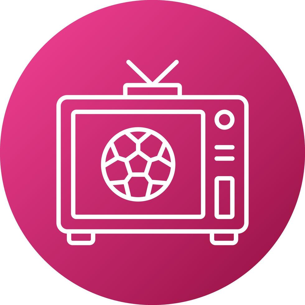 Television Icon Style vector