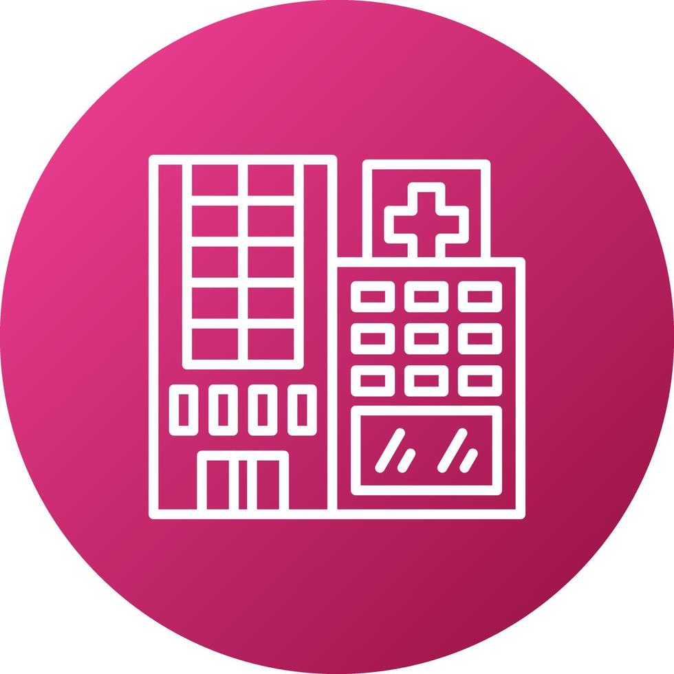 Healthcare Center Icon Style vector