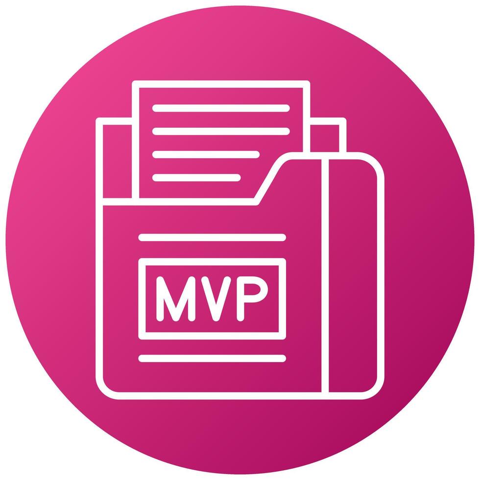 MVP Icon Style vector