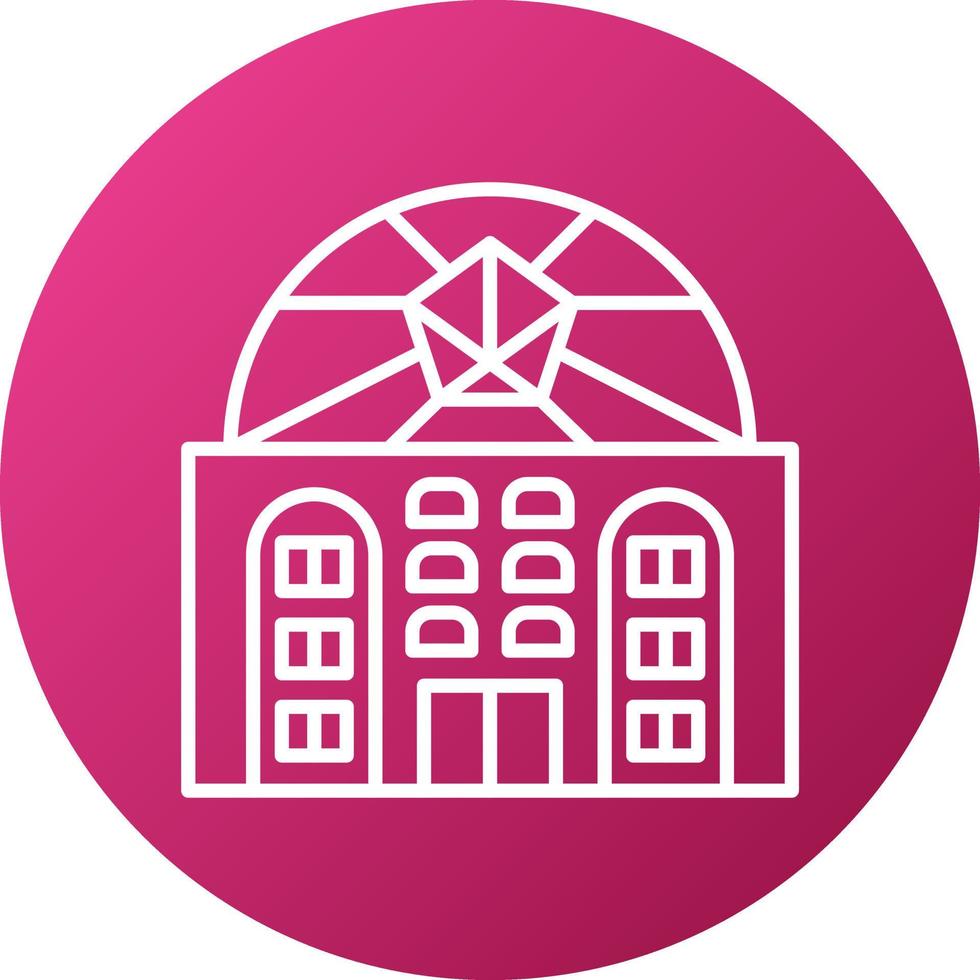 Dome Icon Style vector