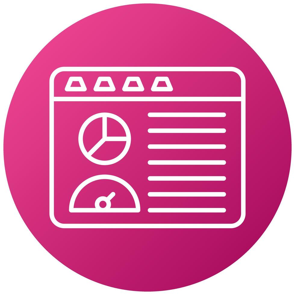 Dashboard Icon Style 21527652 Vector Art at Vecteezy