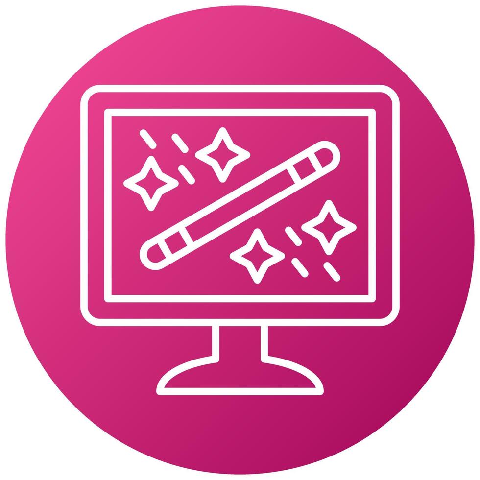 Magical Effect Icon Style vector