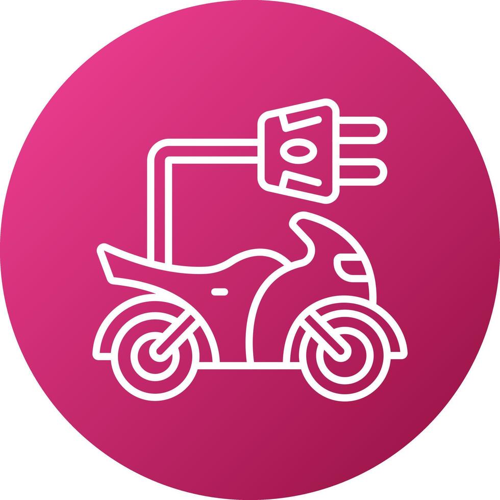 Electric Bike Icon Style 21527680 Vector Art at Vecteezy