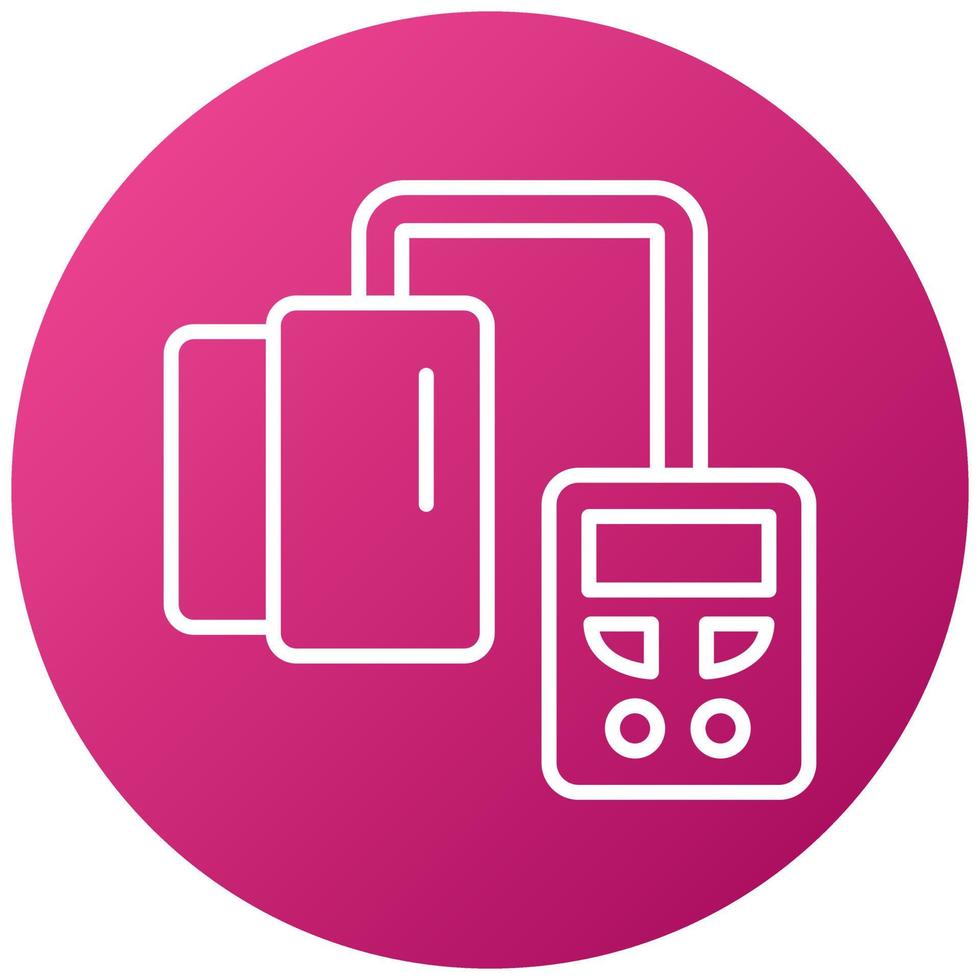 Blood Pressure Icon Style vector