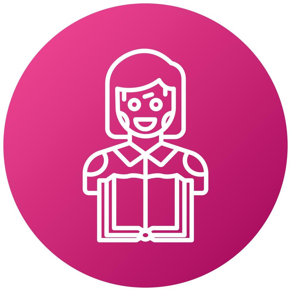 Machine Learning Icon Style vector