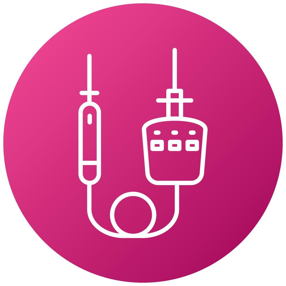 Voltage Indicator Icon Style vector