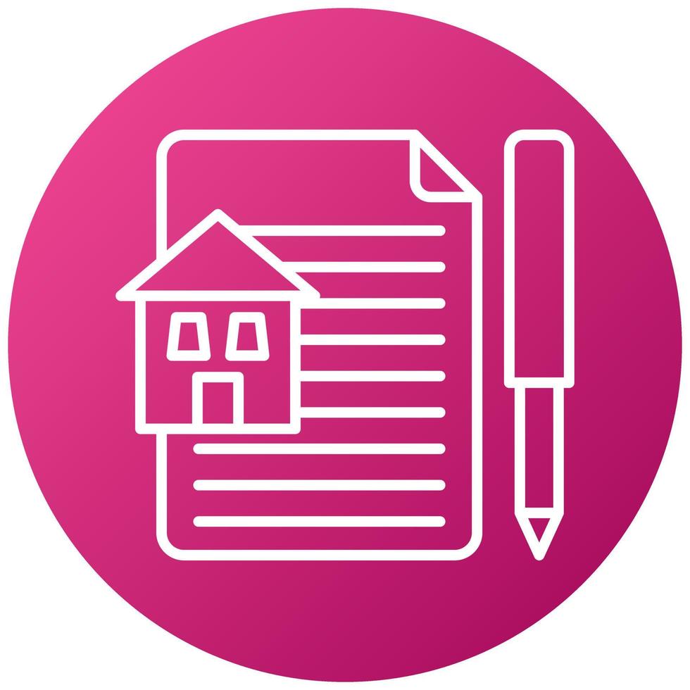 Leaseing Icon Style vector