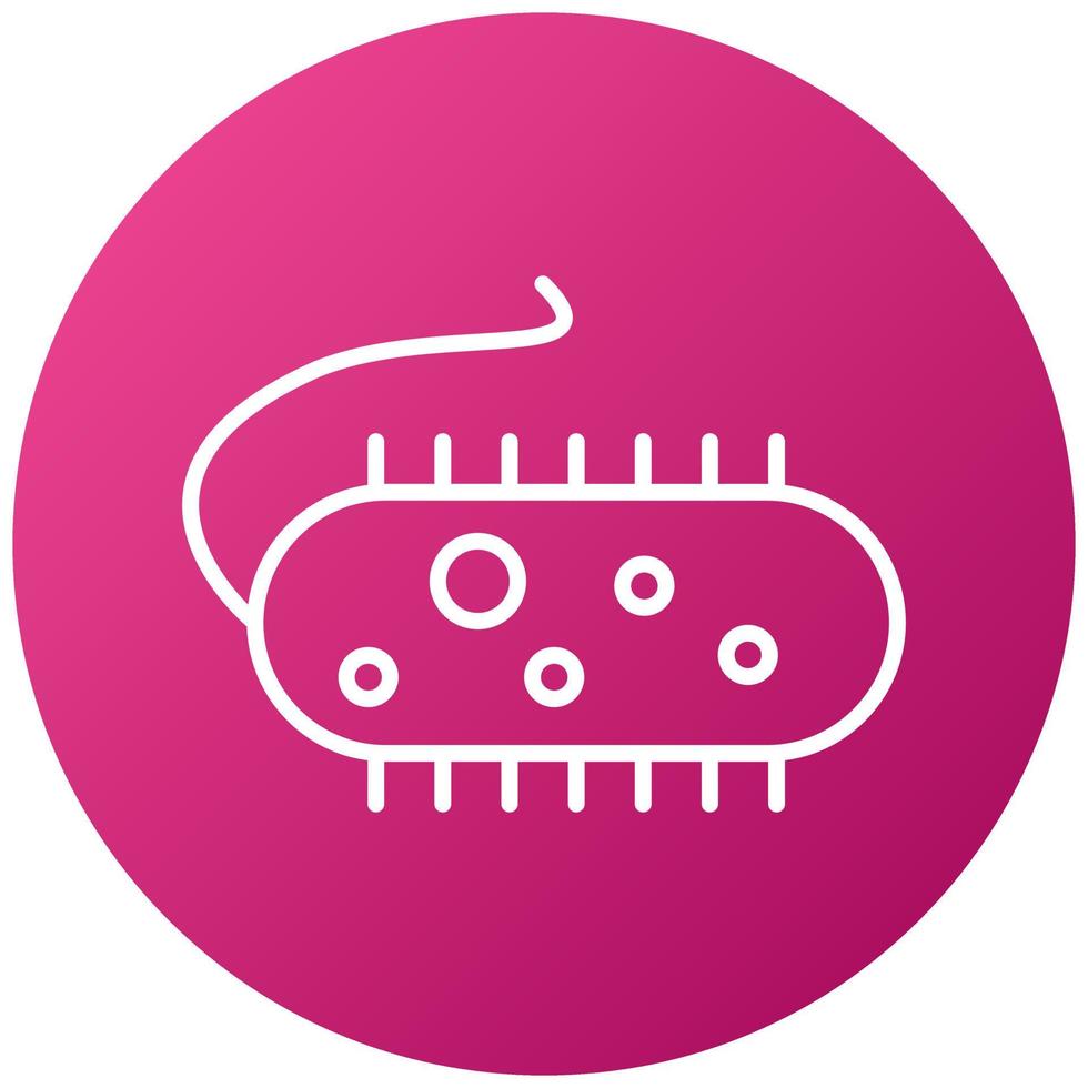 Bacteria Icon Style vector