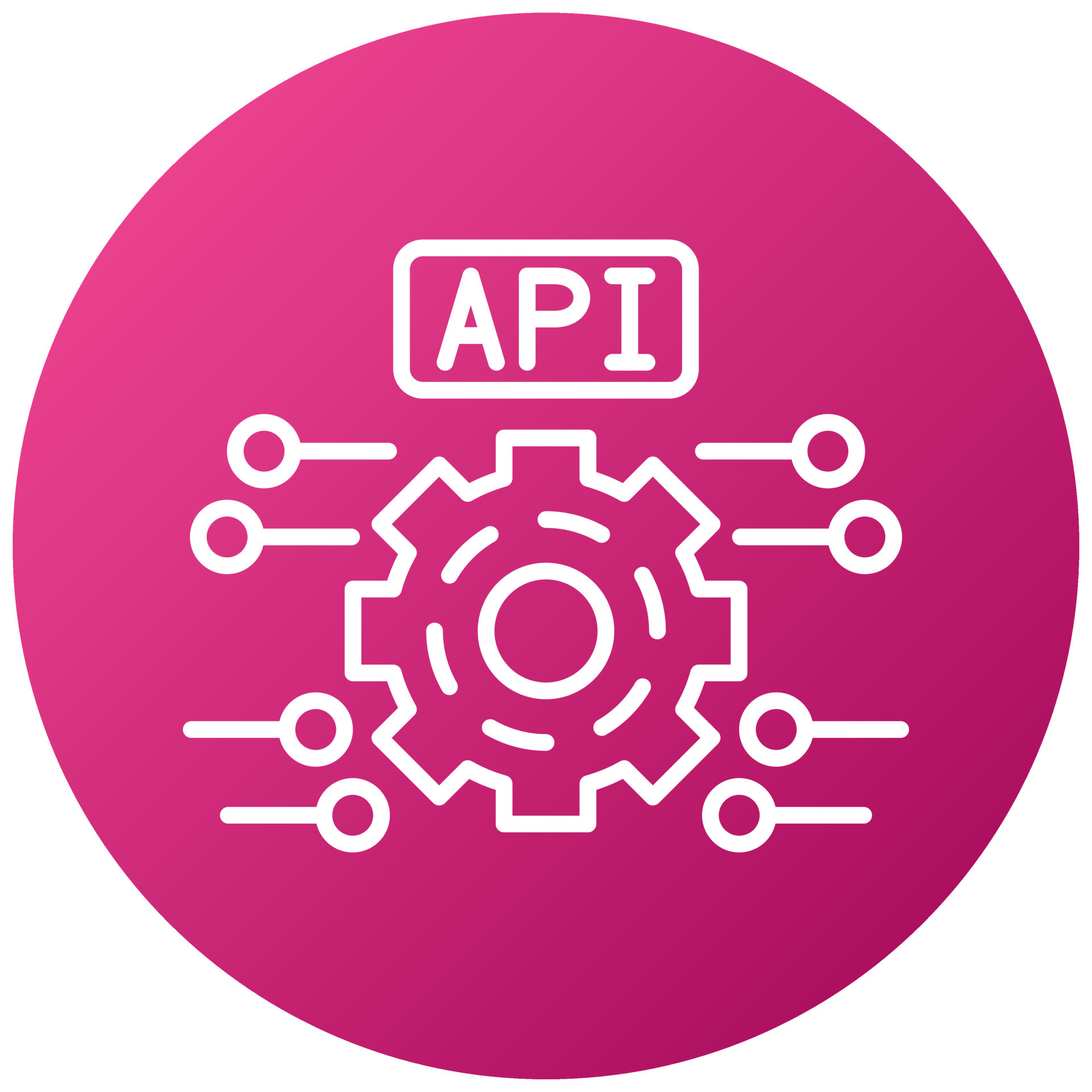 Api Icon Style 21528160 Vector Art at Vecteezy