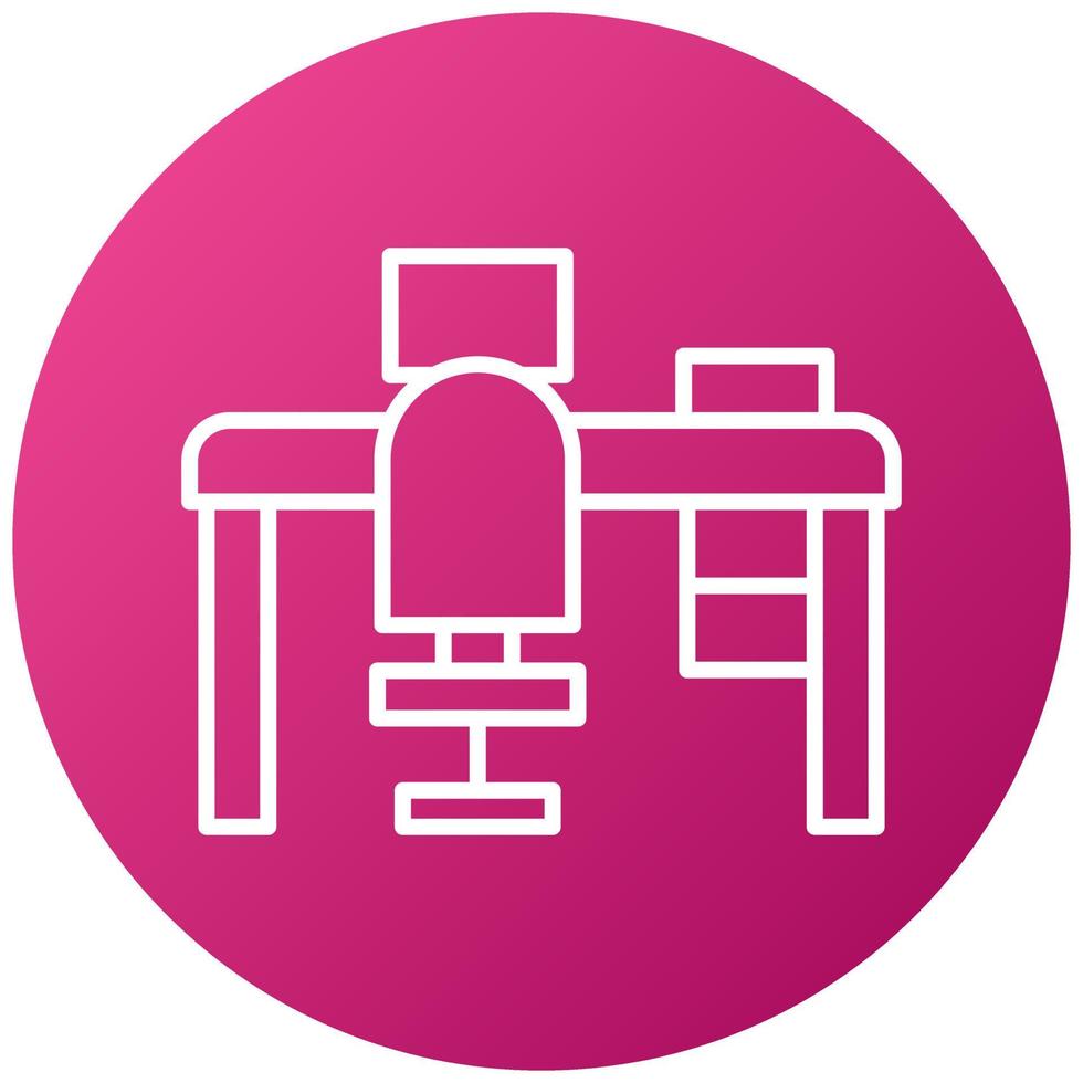 Workplace Icon Style vector