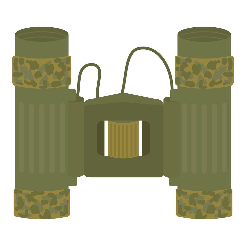 Hunter binoculars icon cartoon vector. Hunt equipment vector