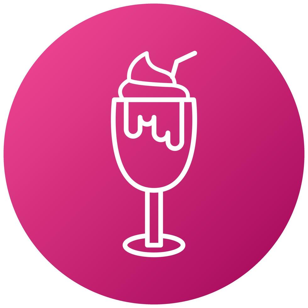 Smoothie Icon Style vector