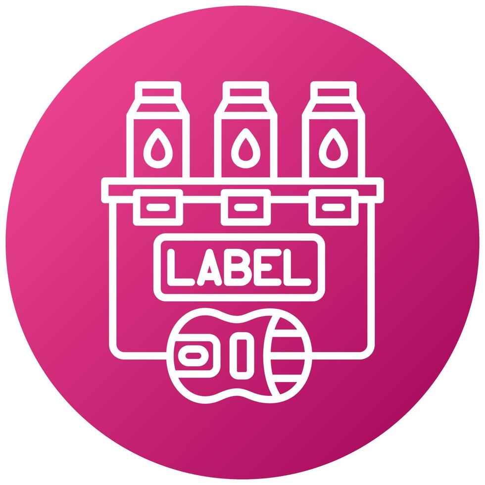 Electronic Shelf Labeling Icon Style vector