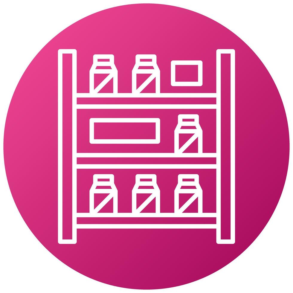 On Shelf Availability Icon Style vector