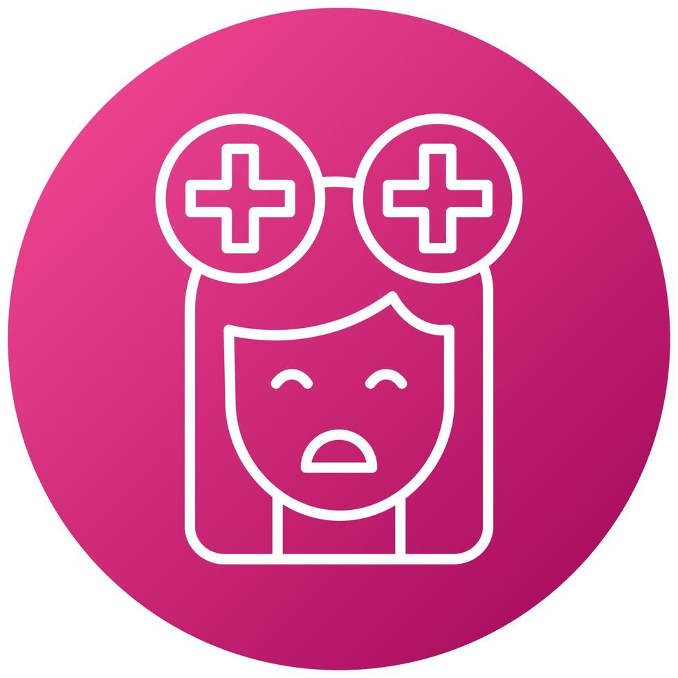Brain Health Icon Style vector