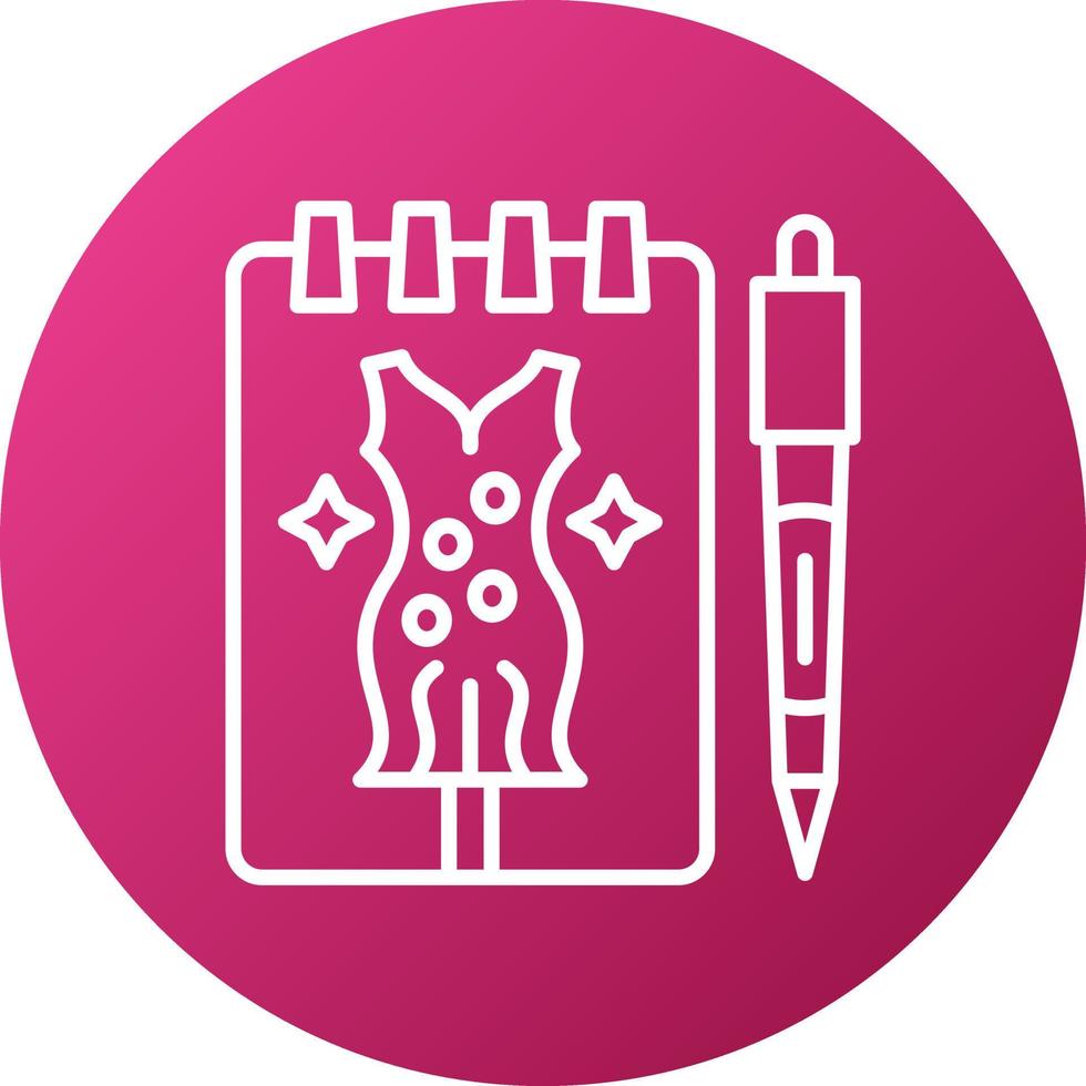 Fashion Design Icon Style vector
