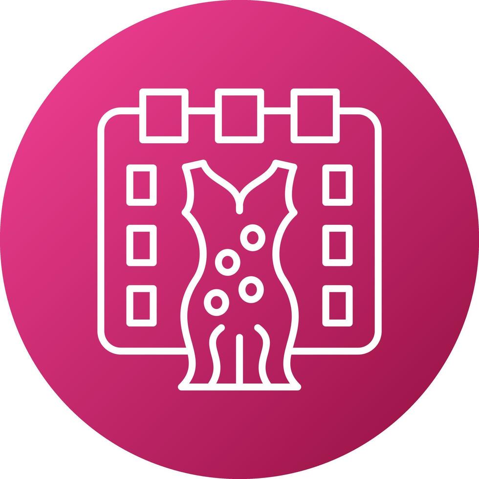 Fashion Week Icon Style vector