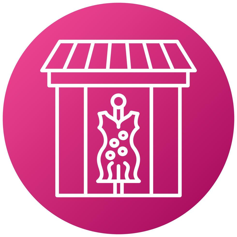 Window Display Icon Style vector