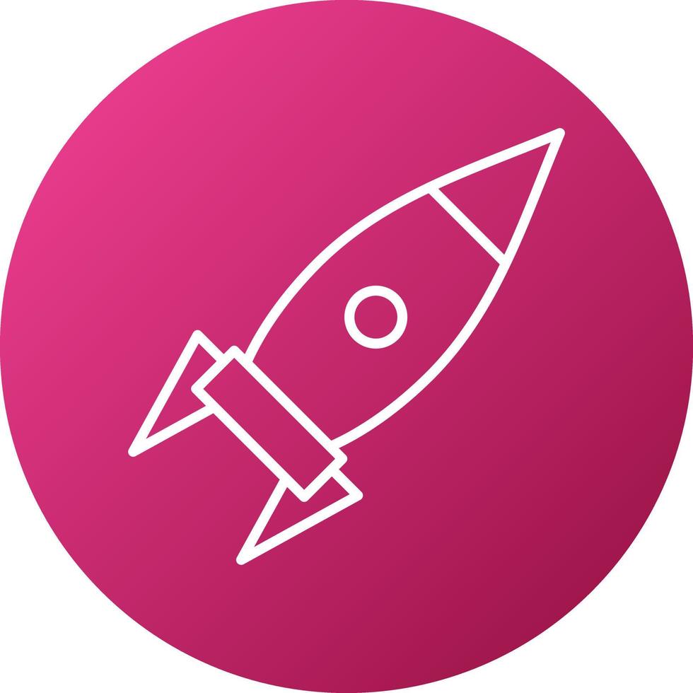 Launch Icon Style vector