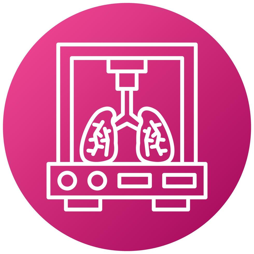 Bioprinting Icon Style vector