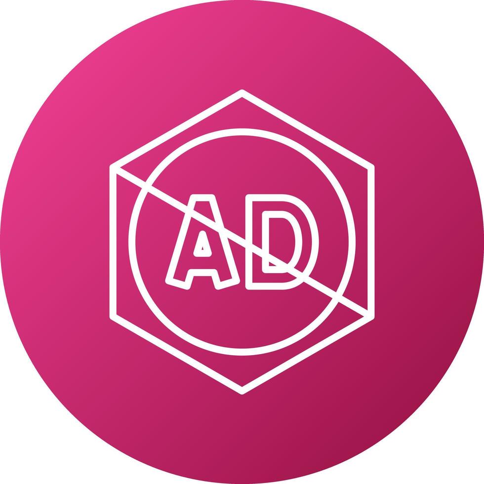 Ad Extension Icon Style vector