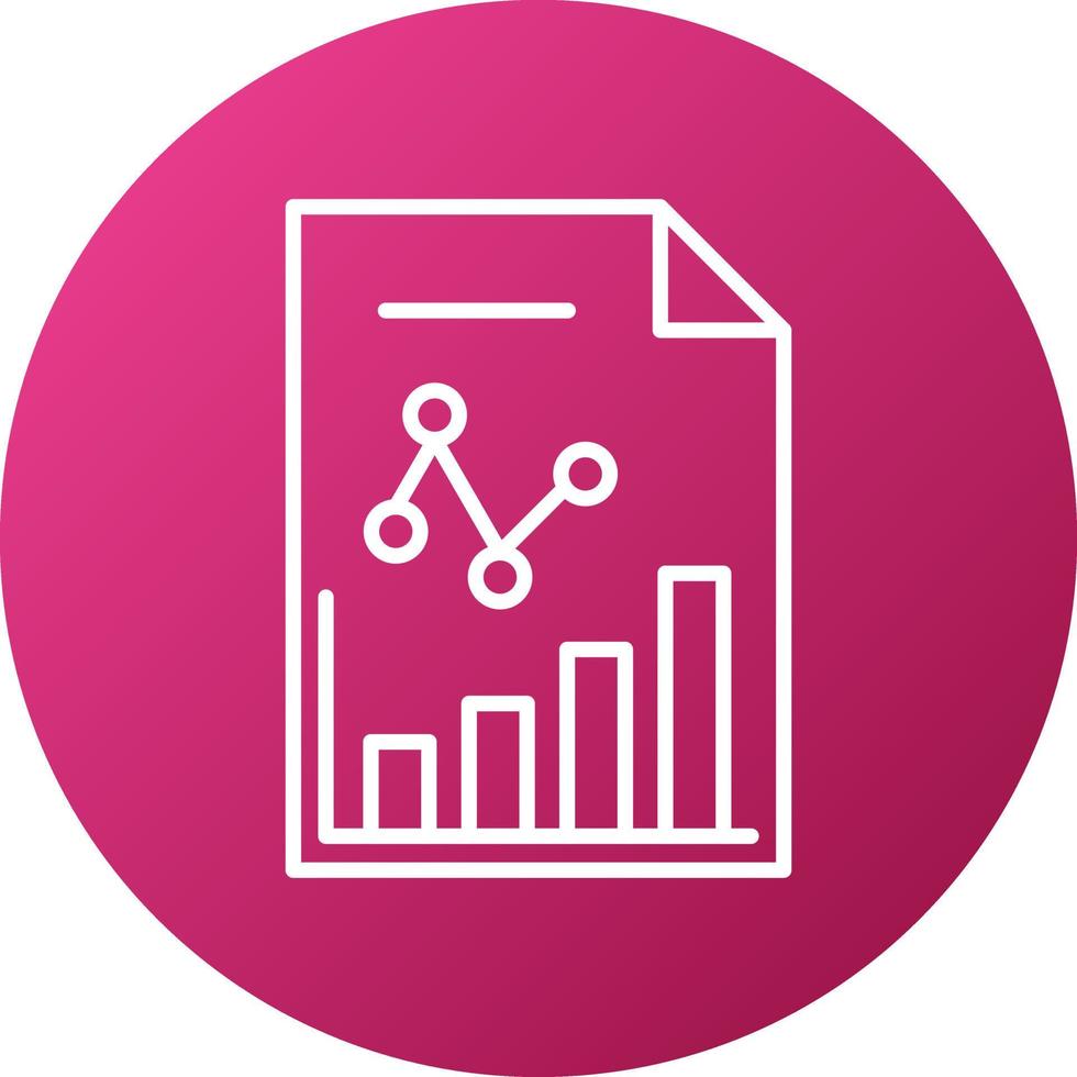 Competitive Analysis Icon Style vector