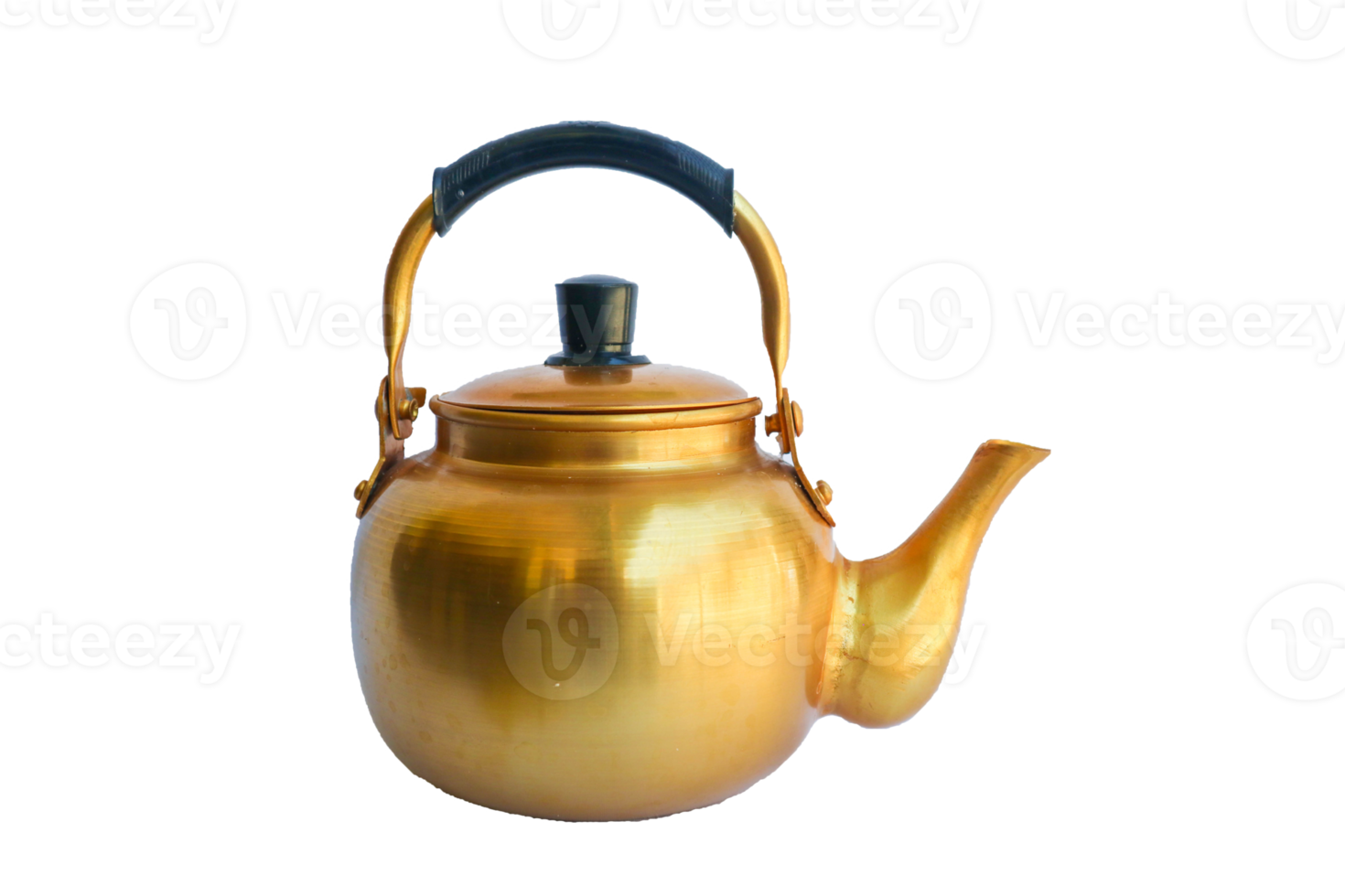 theepot, kruik, koper woestijn thee pot, antiek metaal theepot geïsoleerd Aan wit achtergrond, antiek ketel, goud theepot, metaal theepot, Chinese thee pot Aan wit achtergrond, antiek theepot, metaal ketel. png