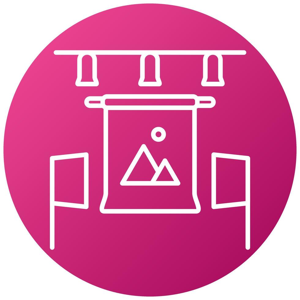 Photo Studio Icon Style vector