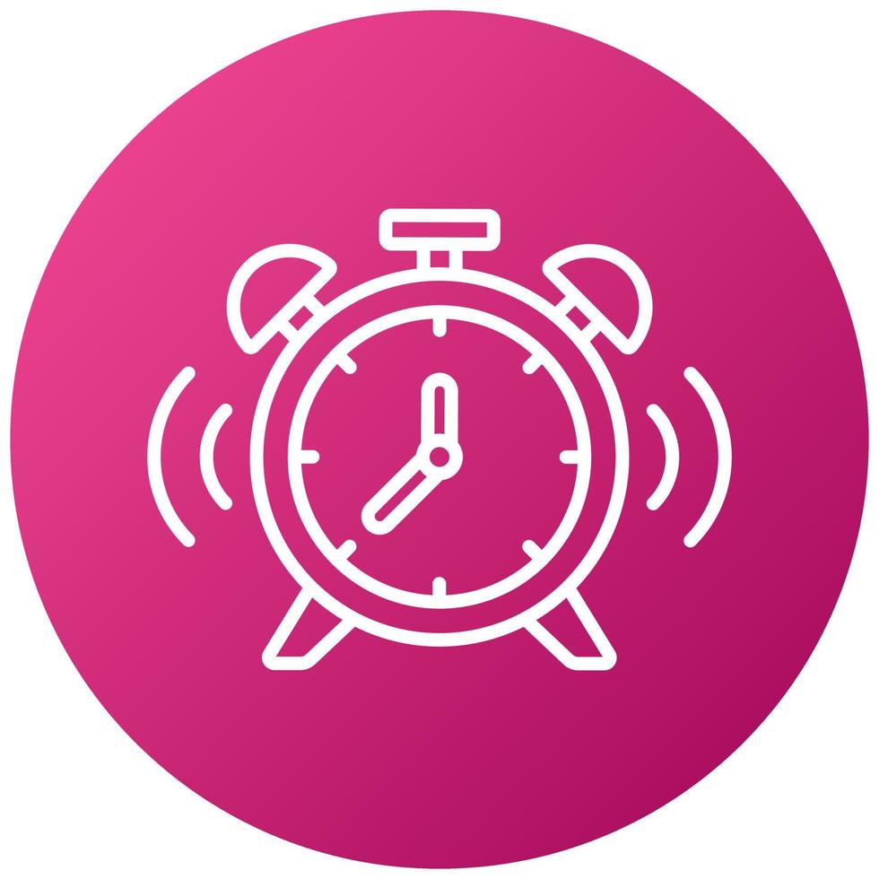 Alarm Clock Icon Style 21529090 Vector Art at Vecteezy